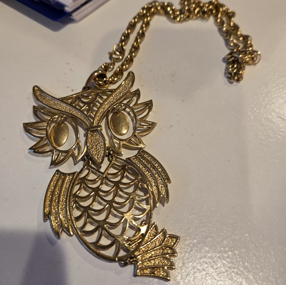 Owl necklace